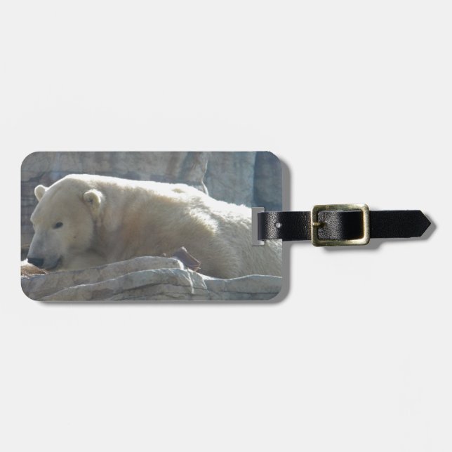 Polar Bear Bagagebricka (Horisontell Framsida)