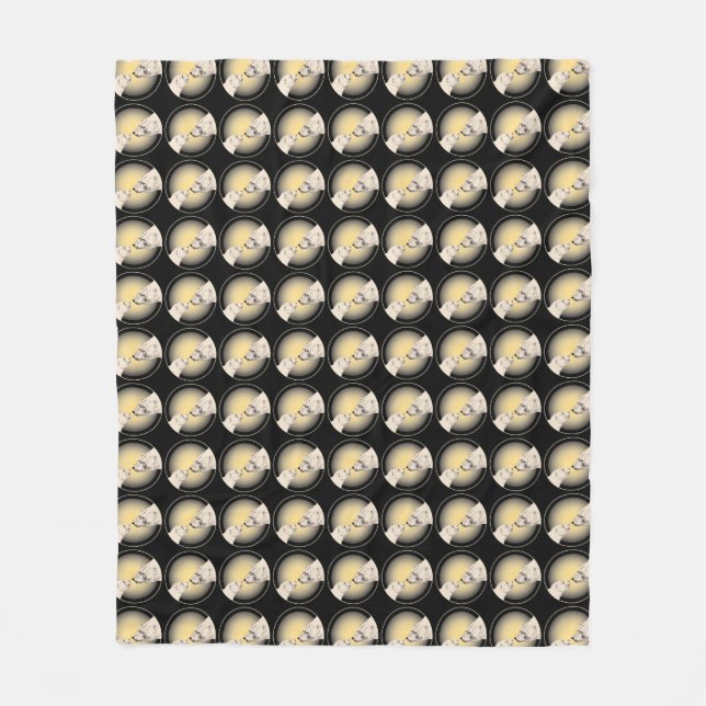 Polar Bear Blanket Mor & Bear Unge Blanketts Fleecefilt (Framsidan)