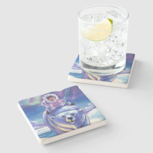 Polar Bear Buss Stenunderlägg