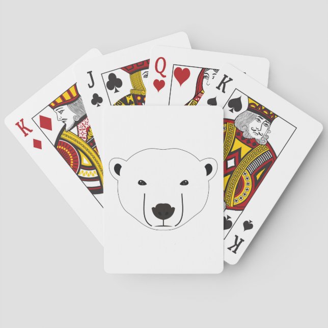 Polar Bear Casinokort (Baksidan)