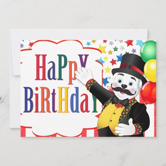 Polar Bear Circus Birthday (Framsida)