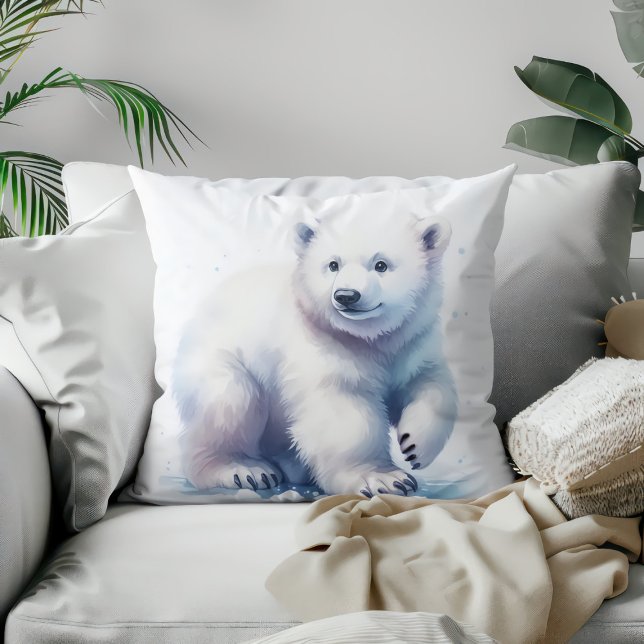 Polar Bear Coola Lugn & Ostoppbar Kudde (Skapare uppladdad)