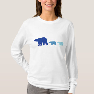 "Polar Bear" Dam AA Hoody Långärmad T-shirt