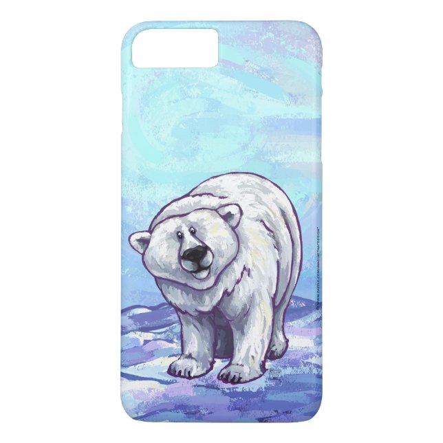 Polar Bear Electronics Case-Mate iPhone Skal (Baksida)