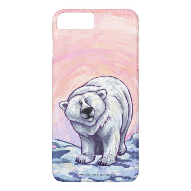 Polar Bear Electronics Case-Mate iPhone Skal (Baksida)