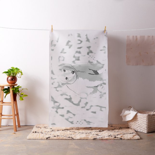 Polar Bear Fabric Tyg (In Situ)