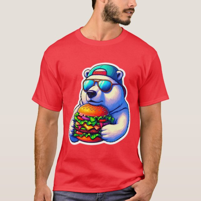 POLAR BEAR FEAST 2 T SHIRT (Framsida)
