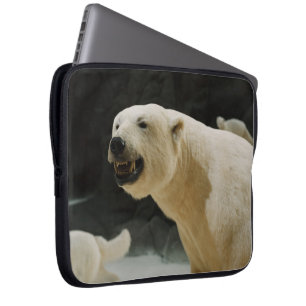 Polar Bear Flin Laptop Sleeve