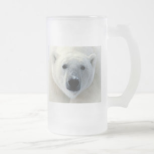 Polar Bear Frostat Ölglas
