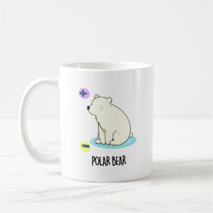 Polar Bear Funny Science Pun Kaffemugg