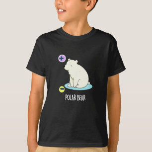 Polar Bear Funny Science Pun Mörk BG T Shirt