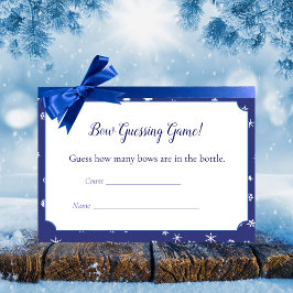 Polar Bear Guessing Count Baby Shower Game