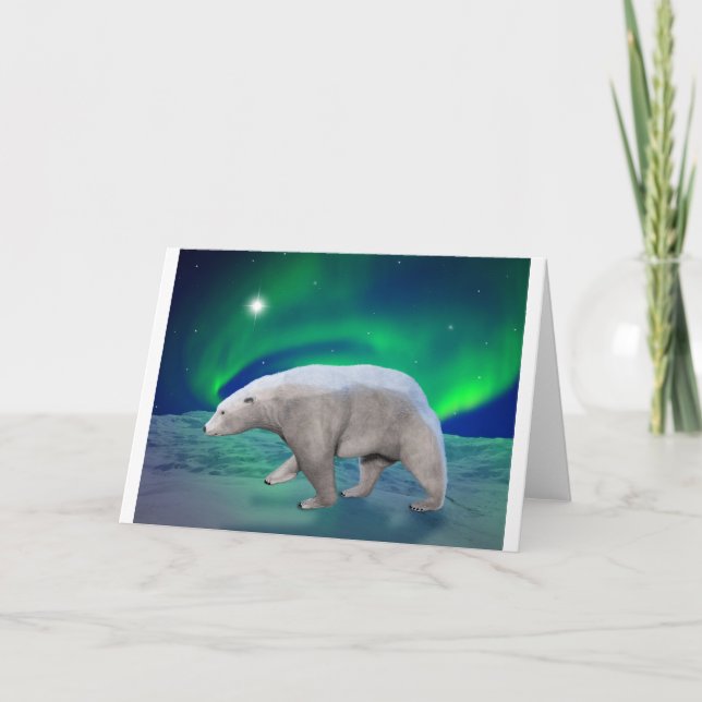 Polar Bear Helgkort (Framsida)
