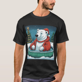 Polar Bear Hett Tub jul T Shirt