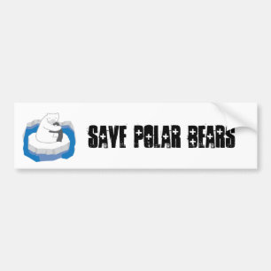Polar Bear Hug Bildekal