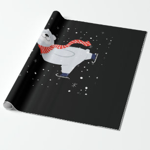 Polar Bear Ice Skal på jul Presentpapper