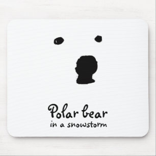 Polar Bear in a snowstorm t-shirt Musmatta
