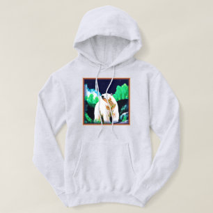 Polar Bear in the Vild. Köp nu Hoodie