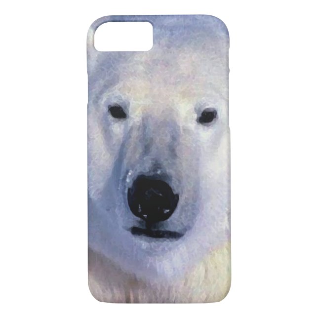 Polar Bear iPhone 7 Fodral Case-Mate iPhone Skal (Baksida)
