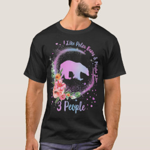 Polar Bear jag gillar Polar Bears kanske 3 People T Shirt