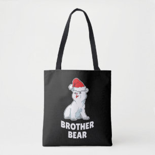 Polar Bear-jul - Julafton Brother Gift Tygkasse