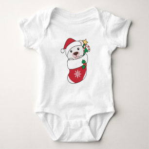 Polar Bear jul Snö Winter Animals Polar T Shirt