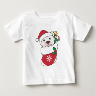 Polar Bear jul Snö Winter Animals Polar T Shirt