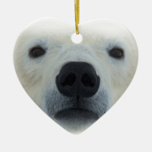Polar Bear Julgransprydnad Keramik
