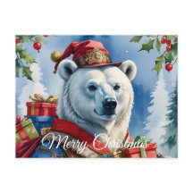 Polar Bear jultomtsdesign