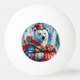 Polar Bear jultomtsdesign Pingisboll