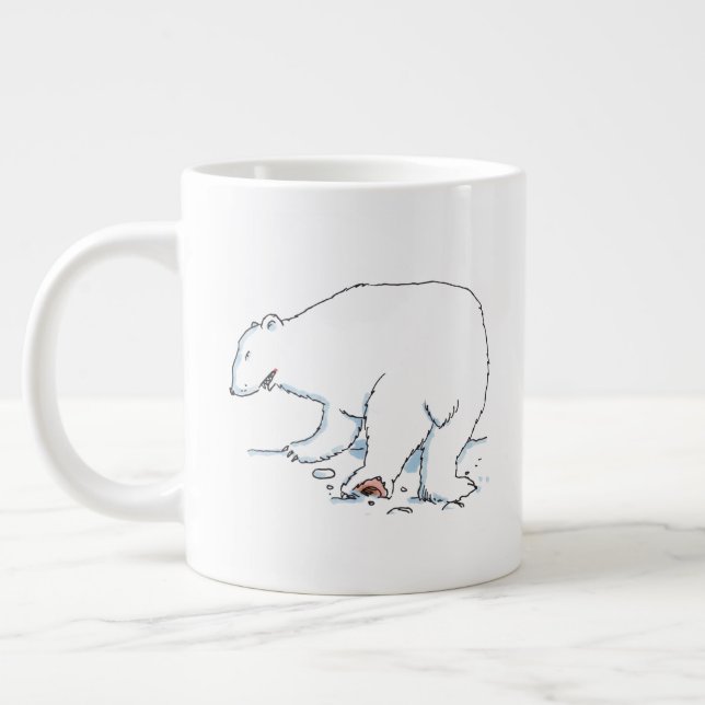 Polar Bear jumbo mugg (Vänster)