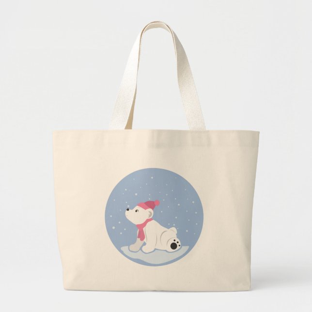 Polar Bear Jumbo Tygkasse (Framsidan)