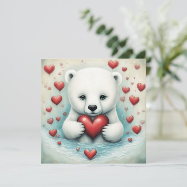 Polar Bear Kärlek 1 (Stående Fram)