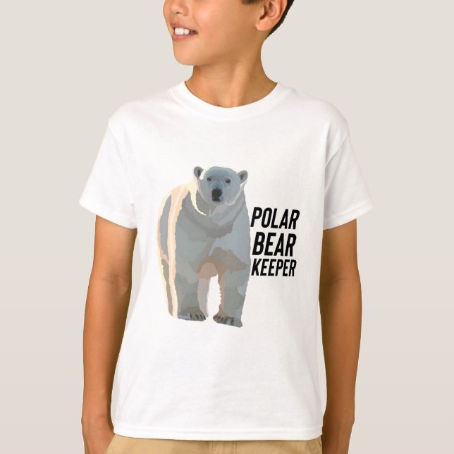 Polar Bear Keeper T Shirt (Framsida)