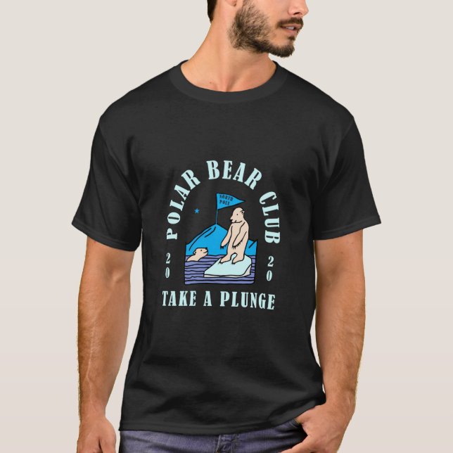 Polar Bear-Klubben Ta ett steg 2020-Helgdag V T Shirt (Framsida)