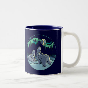 Polar Bear Kopp stam Bear Art Mugg Kopp Bear Gift