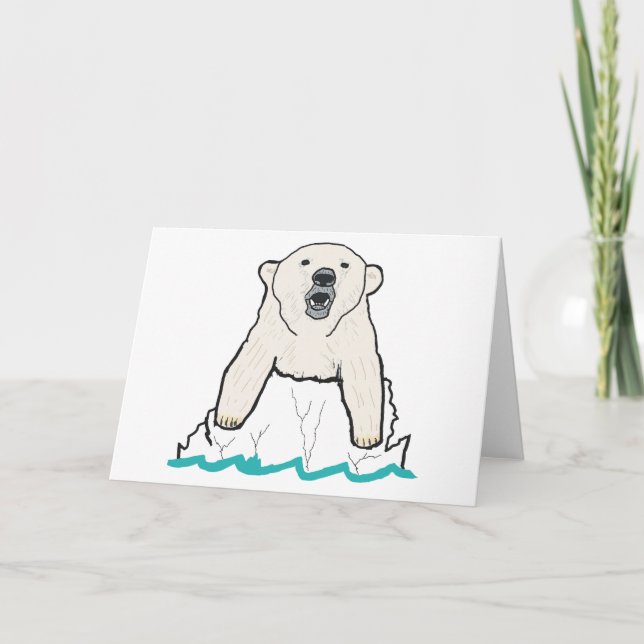 Polar Bear Kort (Framsida)