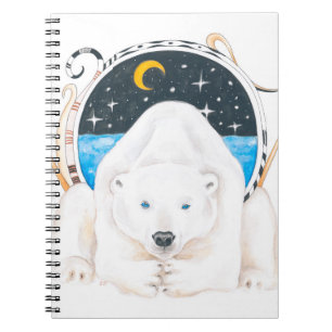 Polar Bear Kung Anteckningsbok