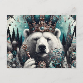 Polar Bear Kung Vykort