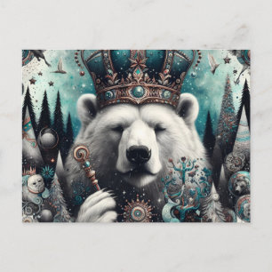 Polar Bear Kung Vykort