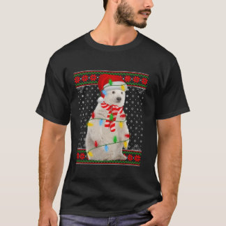Polar Bear Ljus Ugly Sweater Polar Bear Ch T Shirt