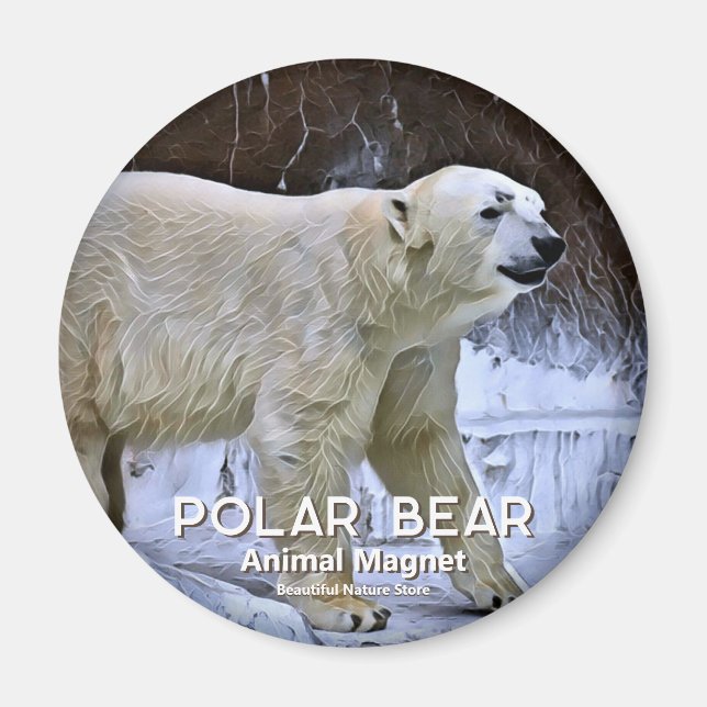 Polar Bear Magnet (Framsidan)