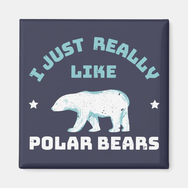 Polar Bear Magnet (Framsidan)
