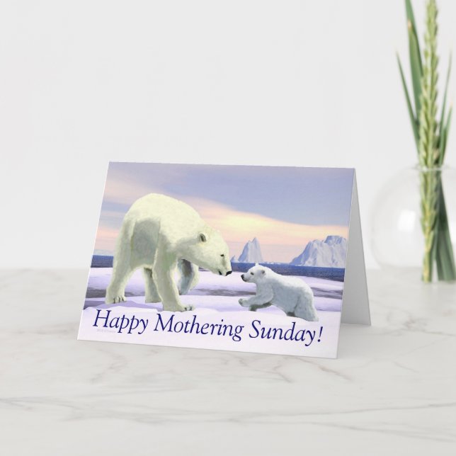 Polar Bear - Mamma Nose Best Kort (Framsida)