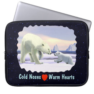 Polar Bear - Mamma Nose Best Laptop Sleeve