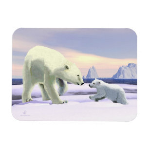 Polar Bear - Mamma Nose Best Magnet