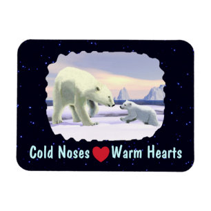 Polar Bear - Mamma Nose Best Magnet