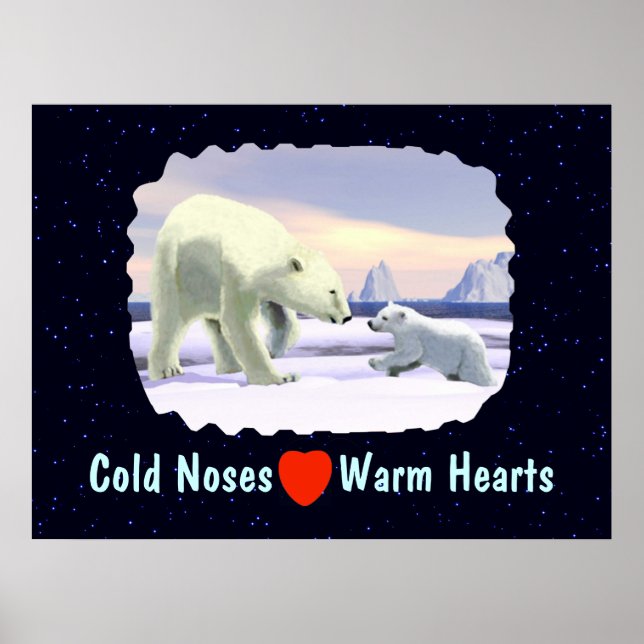 Polar Bear - Mamma Nose Best Poster (Framsidan)
