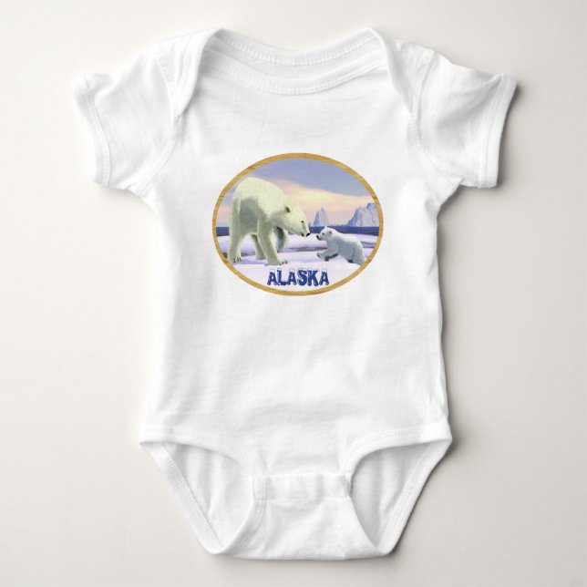Polar Bear - Mamma Nose Best T-shirt (Framsida)