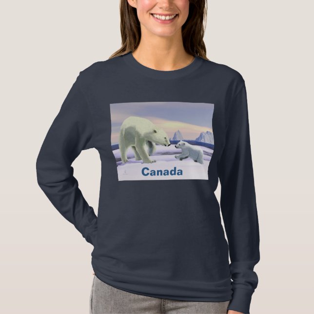 Polar Bear - Mamma Nose Best Tee (Framsida)